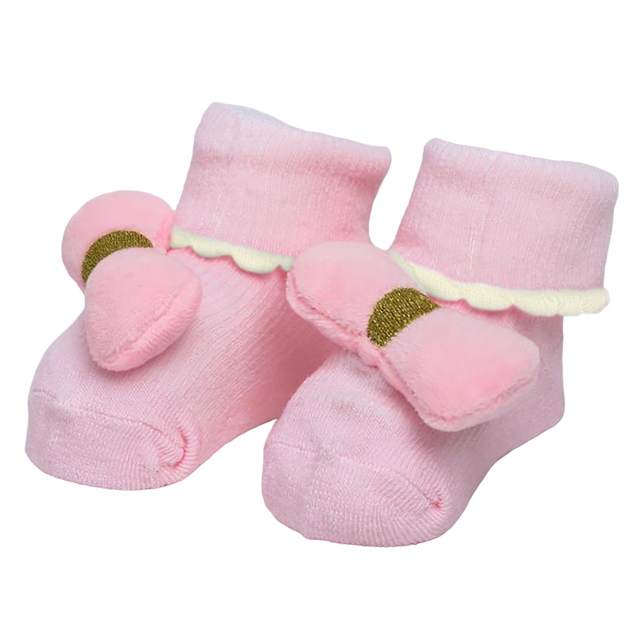 Подарочный набор для малыша Mum&Baby: носочки погремушки + браслетики погремушки Нежность