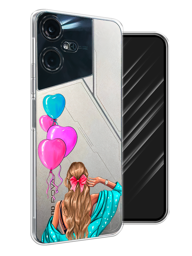 

Чехол Awog на Tecno Pova Neo 3 "День Рождения", Голубой;розовый;бежевый, 304450-7