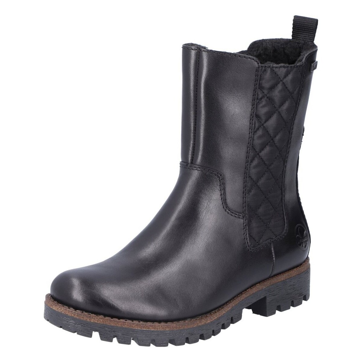 

Полусапоги женские Rieker 24909377 черные 41 EU, Черный, 24909377