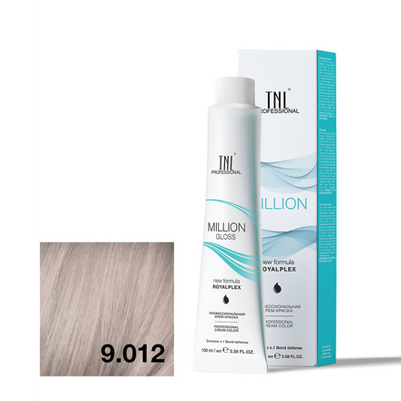 

Крем-краска для волос TNL Professional Million Gloss 9.012