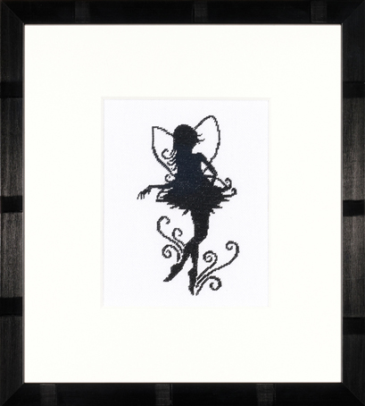 

Набор для вышивания на хлопке LANARTE "Cute Little Fairy Silhouette", арт.PN 0008195