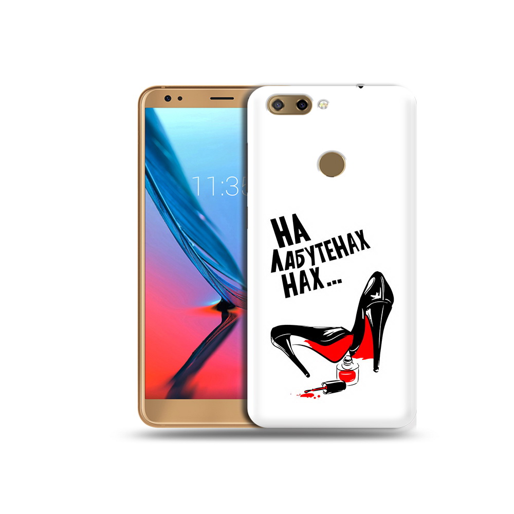 

Чехол MyPads Tocco для ZTE Blade V9 на лабутенах (PT106427.464.493), Прозрачный, Tocco