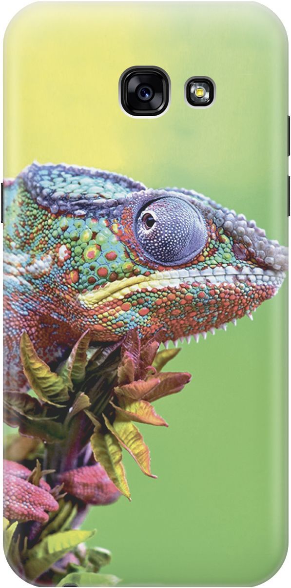 

Чехол на Samsung Galaxy A5 (2017) с принтом "Разноцветный хамелеон", Желтый;зеленый, 2298