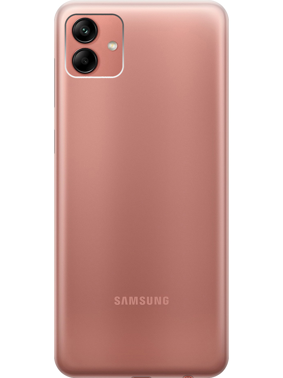 

Силиконовый чехол на Samsung Galaxy A04 прозрачный, 766735031