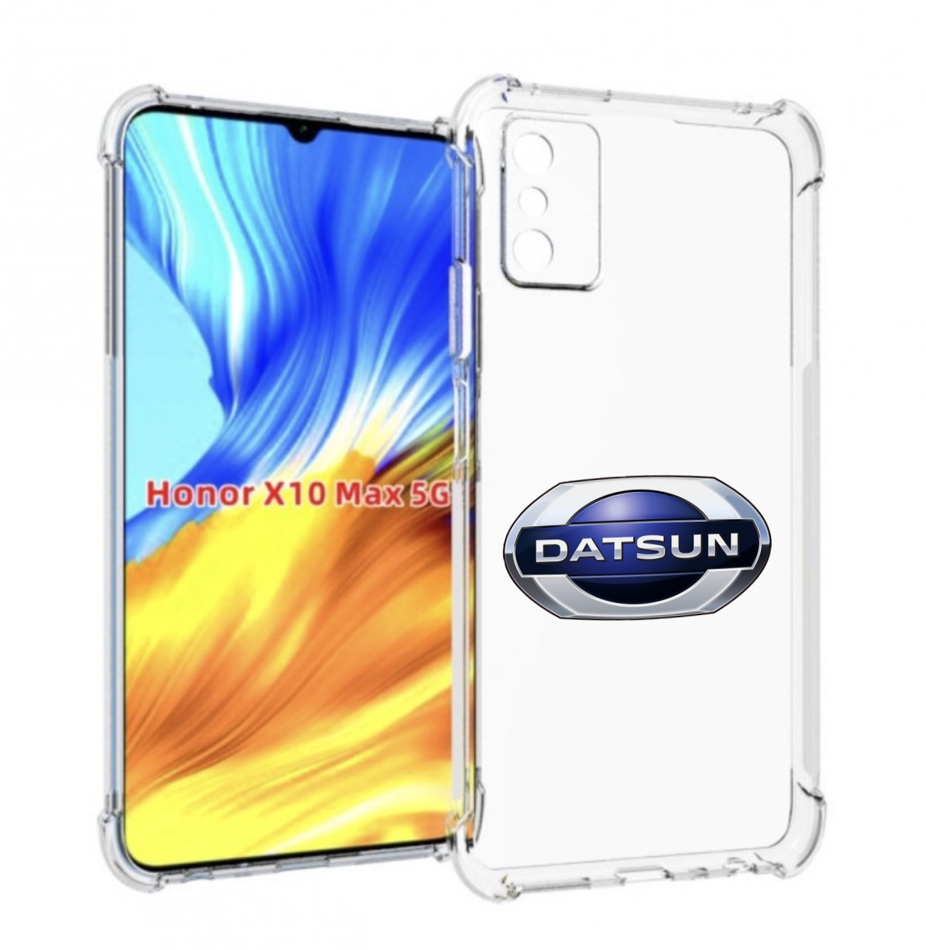 

Чехол MyPads datsun мужской для Honor X10 Max, Прозрачный, Tocco