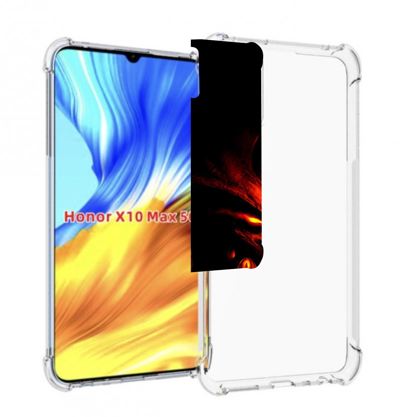 

Чехол Mypads Diablo 3 Для Honor X10 Max, Прозрачный, Tocco
