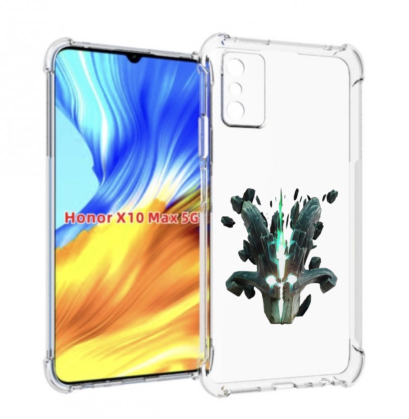 

Чехол MyPads dota 2 juggernaut для Honor X10 Max, Прозрачный, Tocco