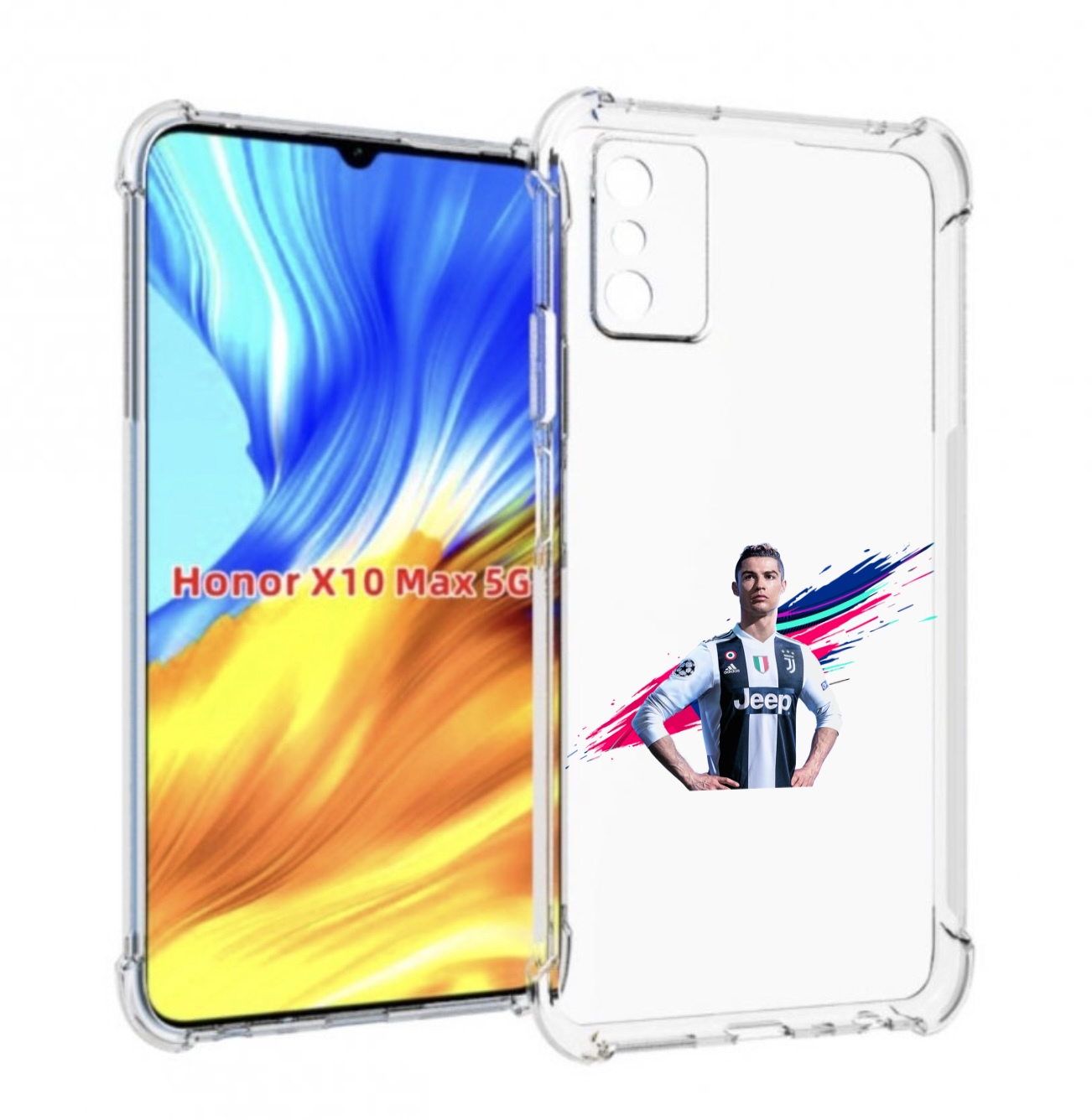 

Чехол MyPads fifa-Криштиану-Роналду мужской для Honor X10 Max, Прозрачный, Tocco
