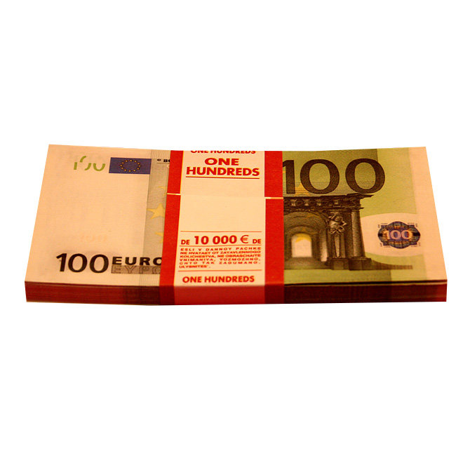 

Забавная пачка денег "100 евро", Разноцветный