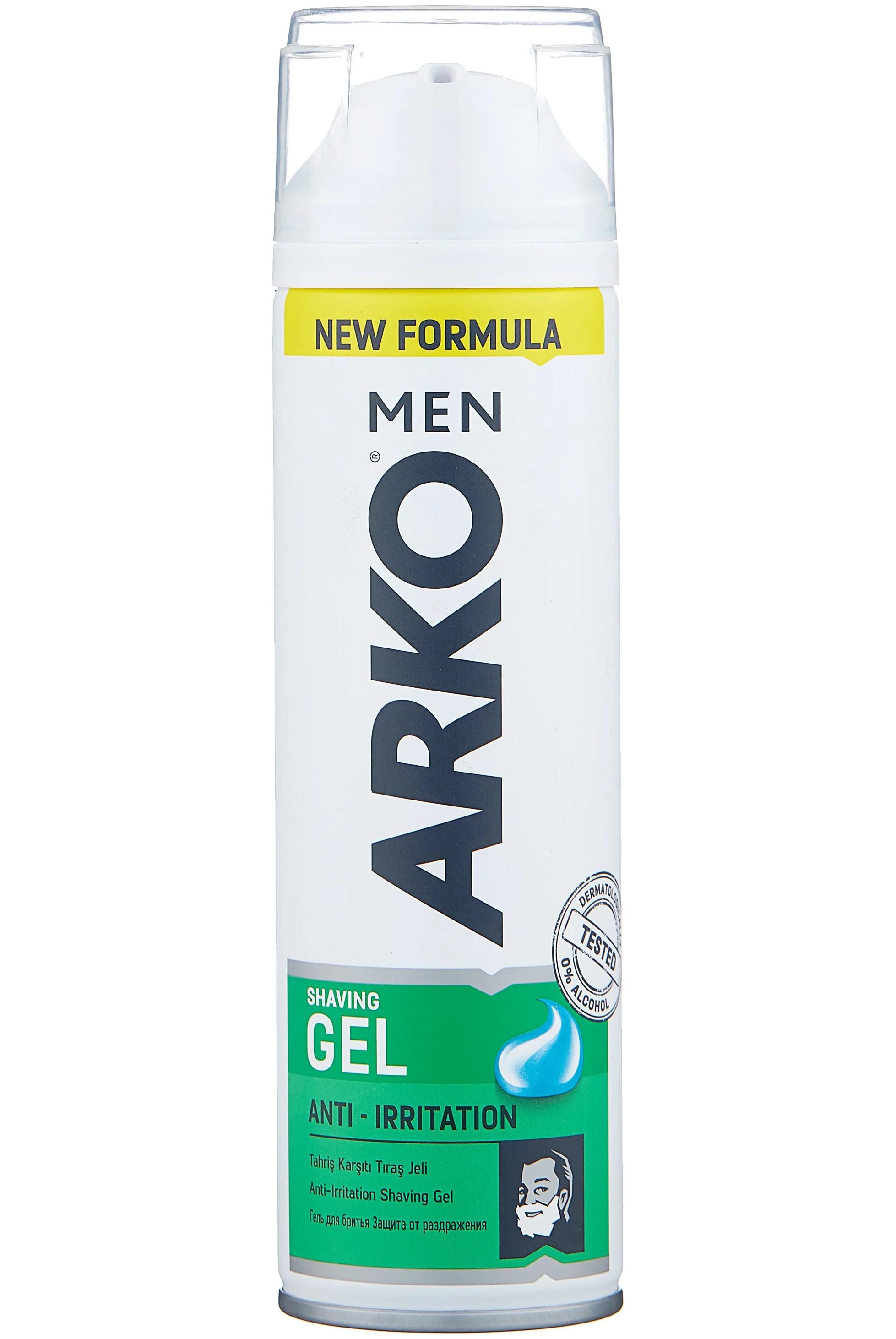 Гель для бритья Arko | Men, anti-irritation, 200 мл
