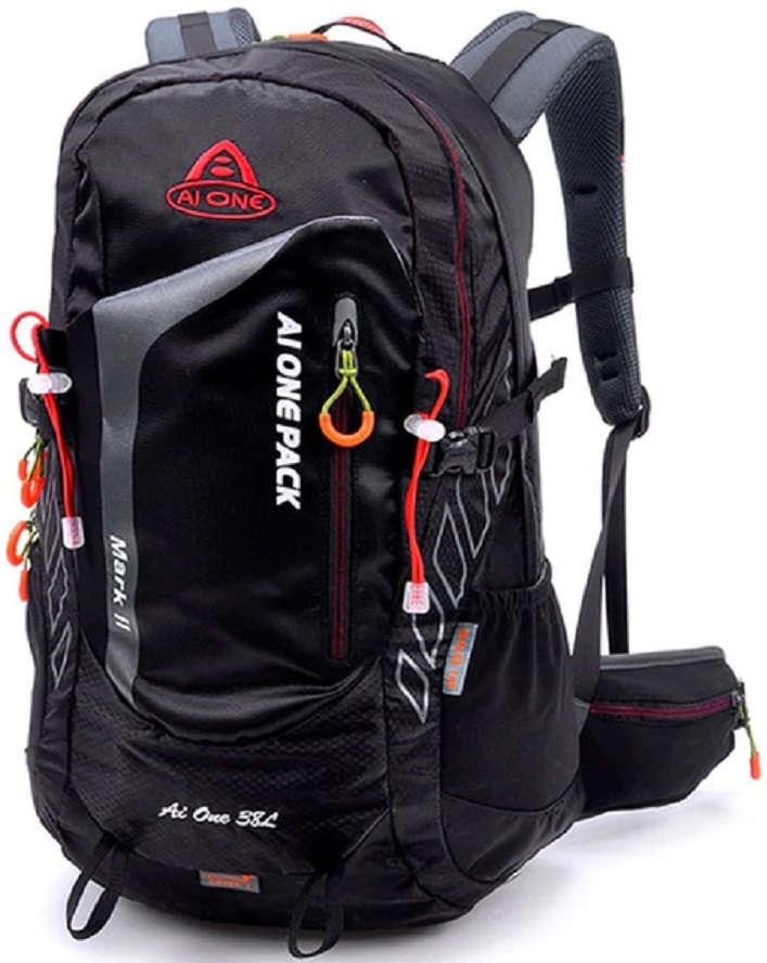 

Рюкзак Ai One 9666 Black, 38 л, Черный, Ai One 9666