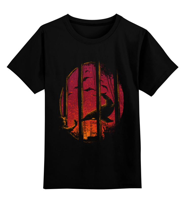 

Детская футболка Printio Фантастический океанариум цв.черный р.152, 0000003478511