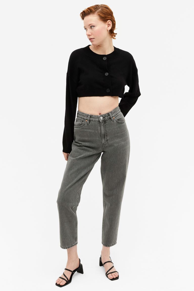 

Джинсы женские Monki 1119076005 серые 26 (доставка из-за рубежа), Серый, 1119076005