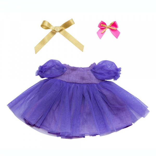 Комплект одежды BUDI BASA для Зайки Ми, фиолетовое платье, OSidM-458