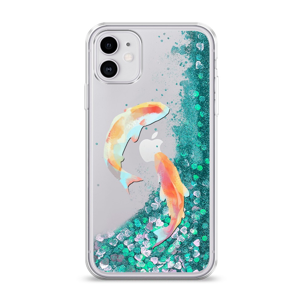 

Чехол Awog "Акварельные карпы" на Apple iPhone 11, 12195-1