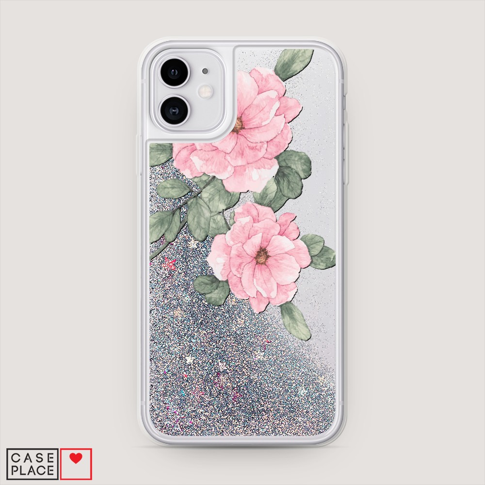 

Чехол Awog на Apple iPhone 11 / Айфон 11 "Акварельные розовые цветы", Разноцветный, 12191-1