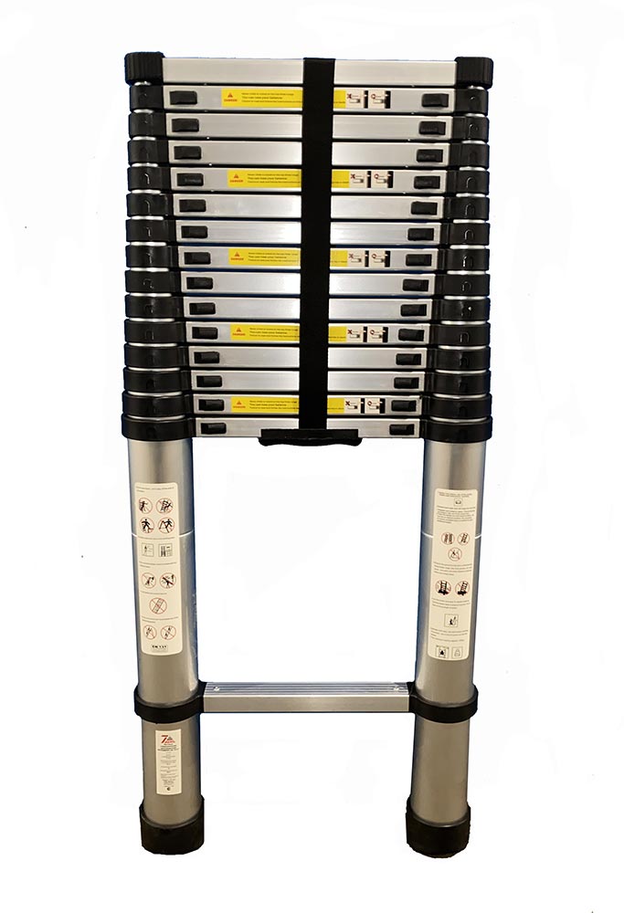 Лестница телескопическая SevenBerg QH-16 6,2 м. лестница телескопическая sevenberg qh 15 5 8 м