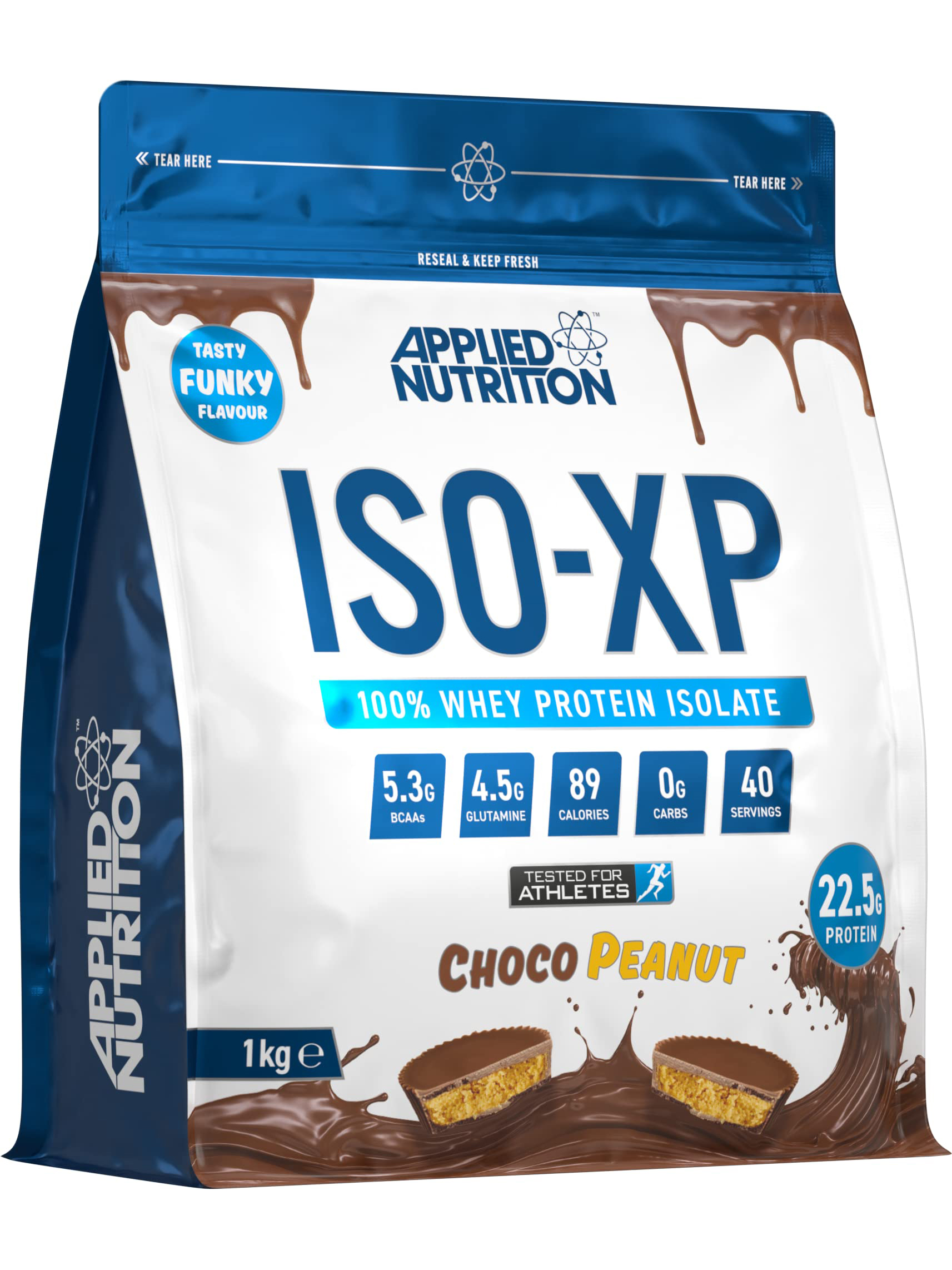Сывороточный изолят Applied Nutrition ISO-XP Шоколад-арахис 1000 гр