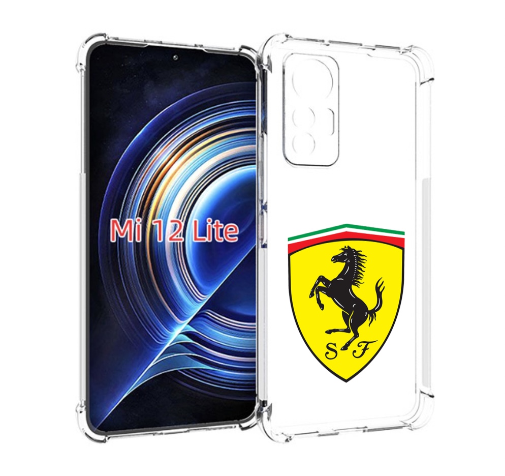 

Чехол MyPads Ferrari-3 мужской для Xiaomi 12 Lite, Прозрачный, Tocco
