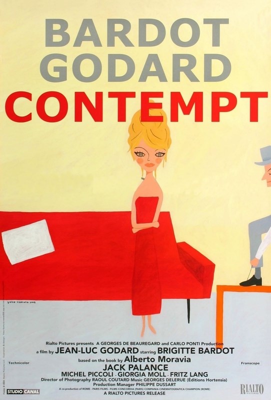 

Постер к фильму "Презрение" (Le mepris) 50x70 см