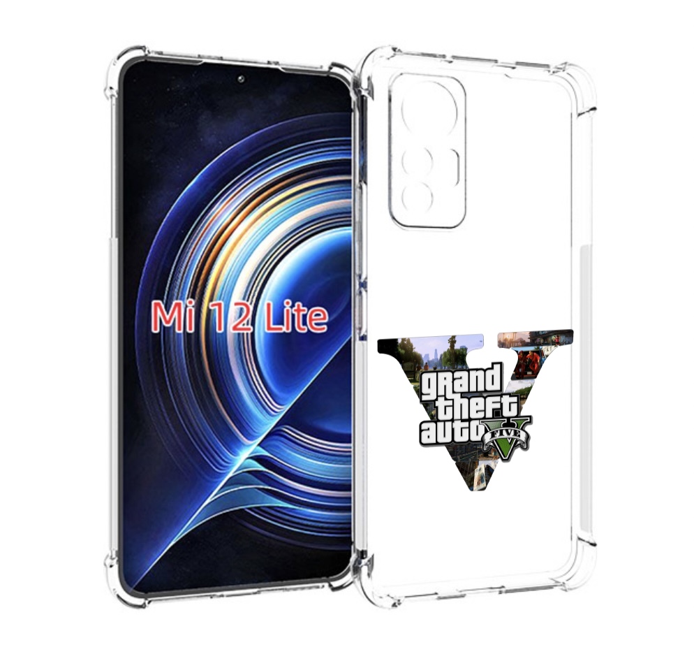 

Чехол MyPads GTA 5 логотип для Xiaomi 12 Lite, Прозрачный, Tocco