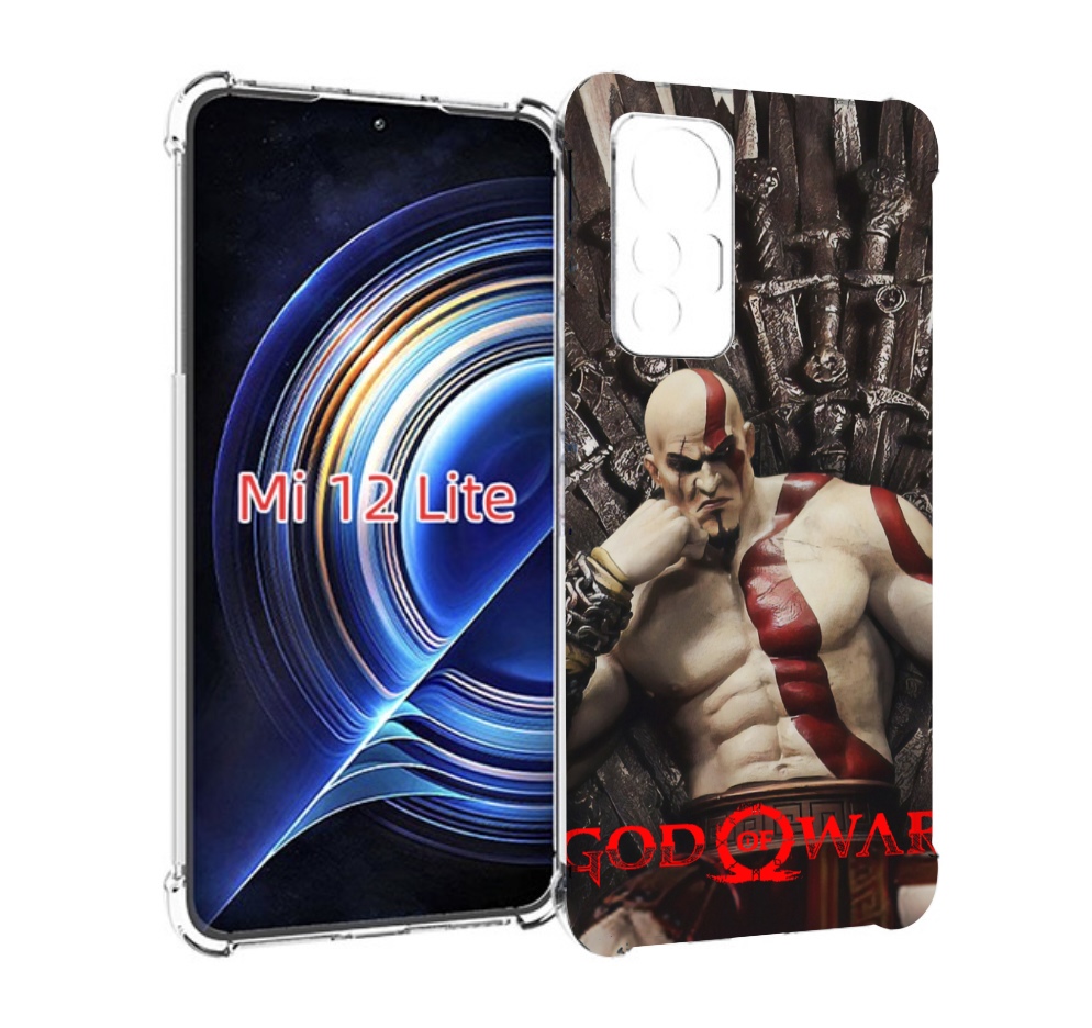 

Чехол MyPads God of War Кратос для Xiaomi 12 Lite, Прозрачный, Tocco