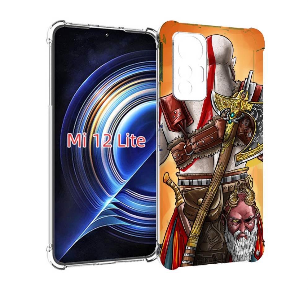 

Чехол MyPads God of War для Xiaomi 12 Lite, Прозрачный, Tocco