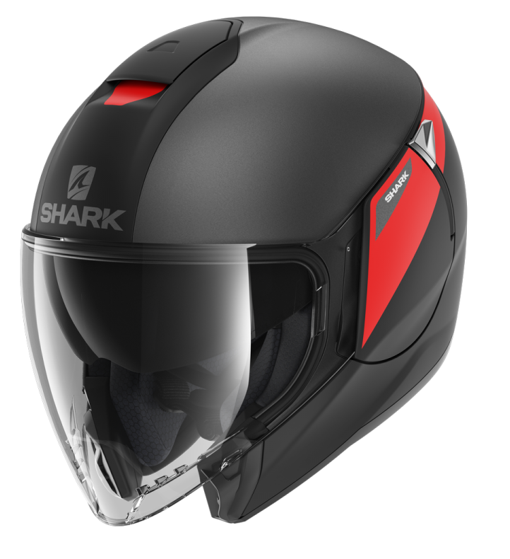 

Шлем SHARK CITYCRUISER KARONN MAT Black/Anthracite/Red L