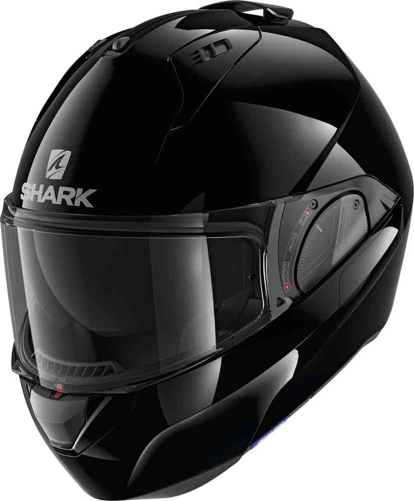Шлем SHARK EVO ES BLANK Black Glossy S