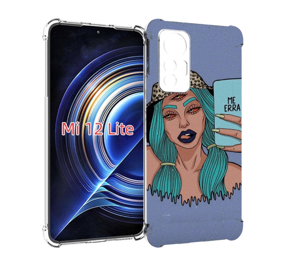 

Чехол MyPads ME Erra женский для Xiaomi 12 Lite, Прозрачный, Tocco