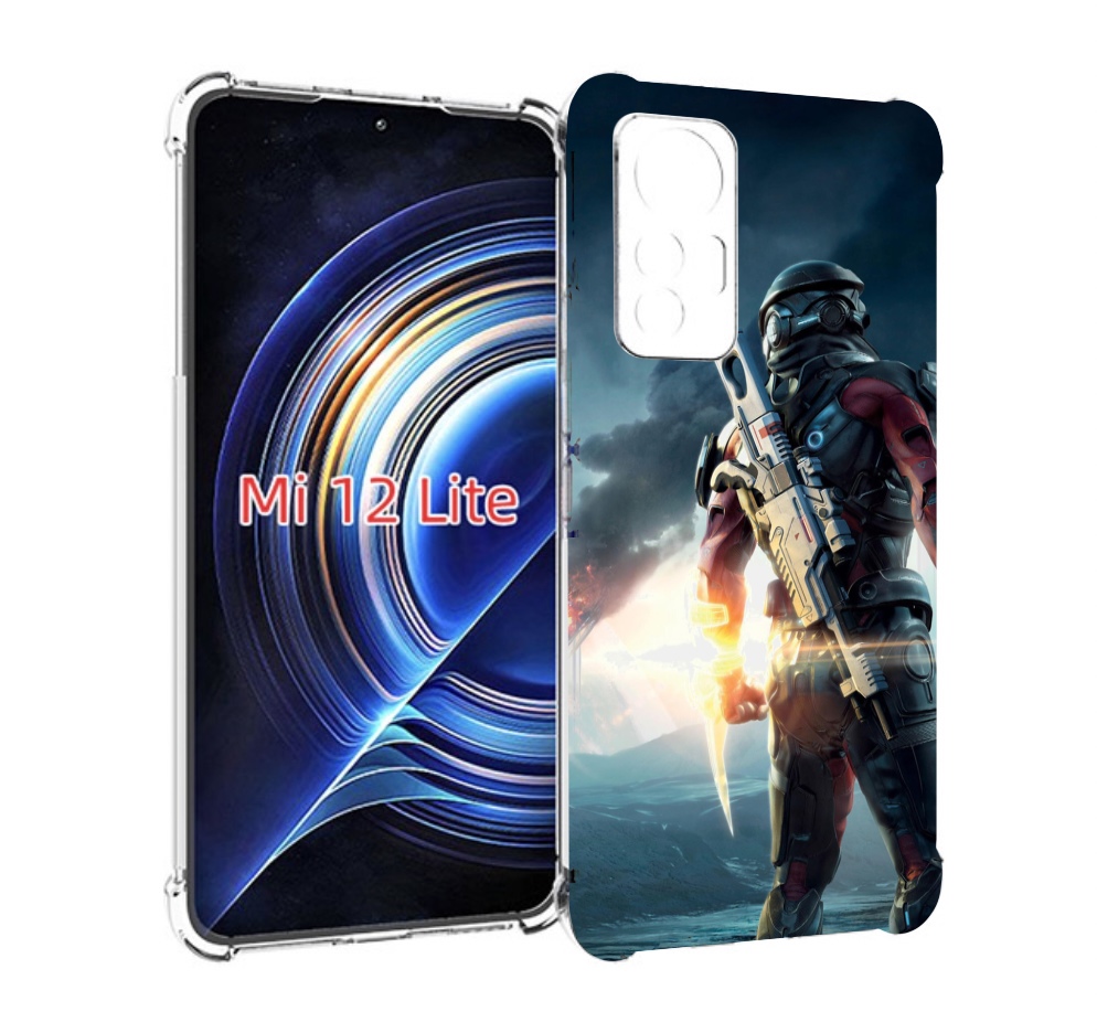 

Чехол MyPads Mass Effect Andromeda Ryder для Xiaomi 12 Lite, Прозрачный, Tocco