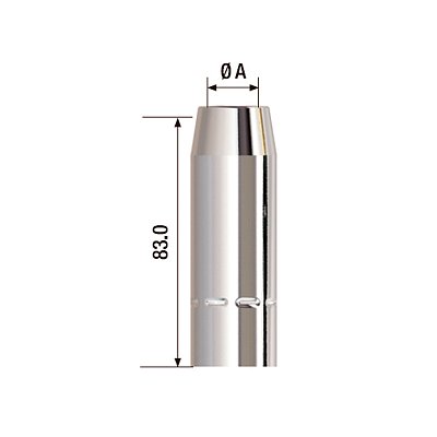 

FUBAG Газовое сопло D= 24 мм FB 400 (5 шт.), FB400.N.24.0