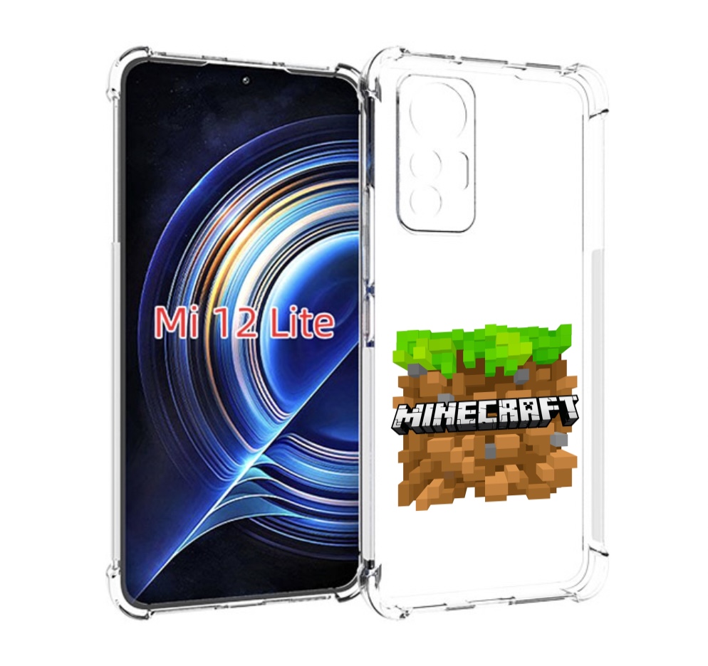 

Чехол MyPads Minecraft-2 для Xiaomi 12 Lite, Прозрачный, Tocco