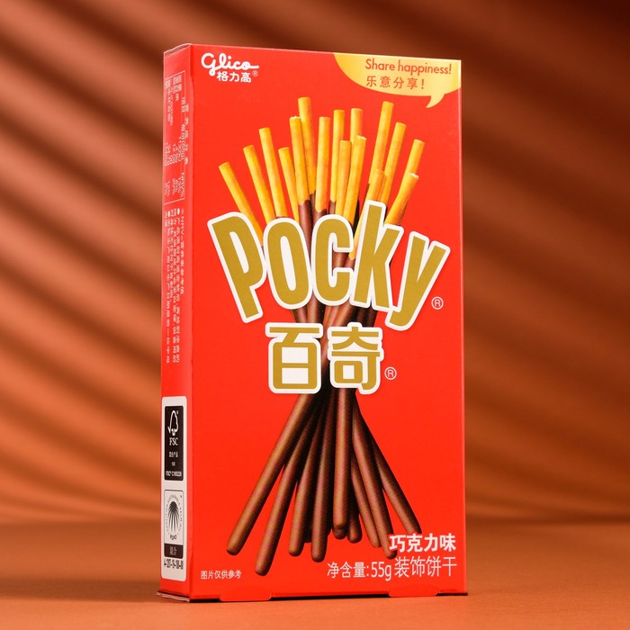 

Палочки поки GLICO с шоколадом, 55 г