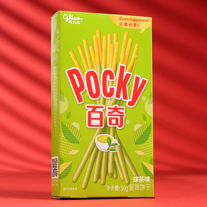 

Палочки поки GLICO со вкусом матча, 55 г