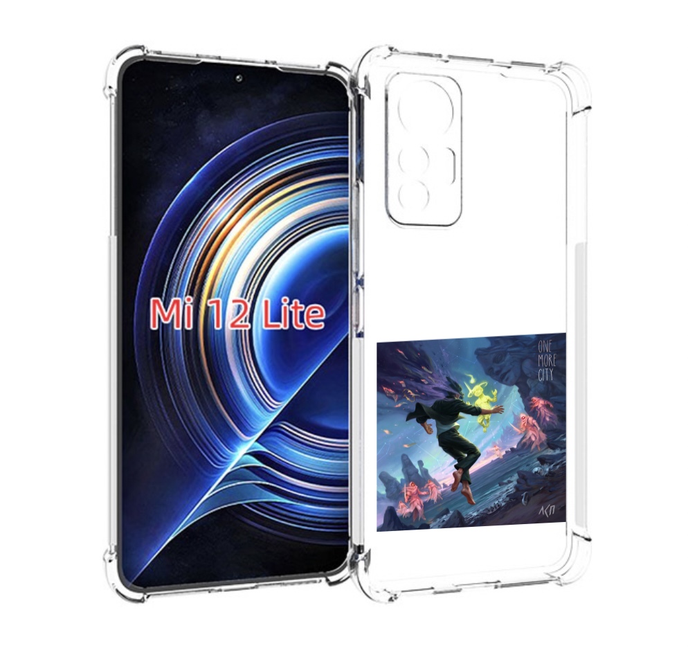 

Чехол MyPads One More City ЛСП для Xiaomi 12 Lite, Прозрачный, Tocco