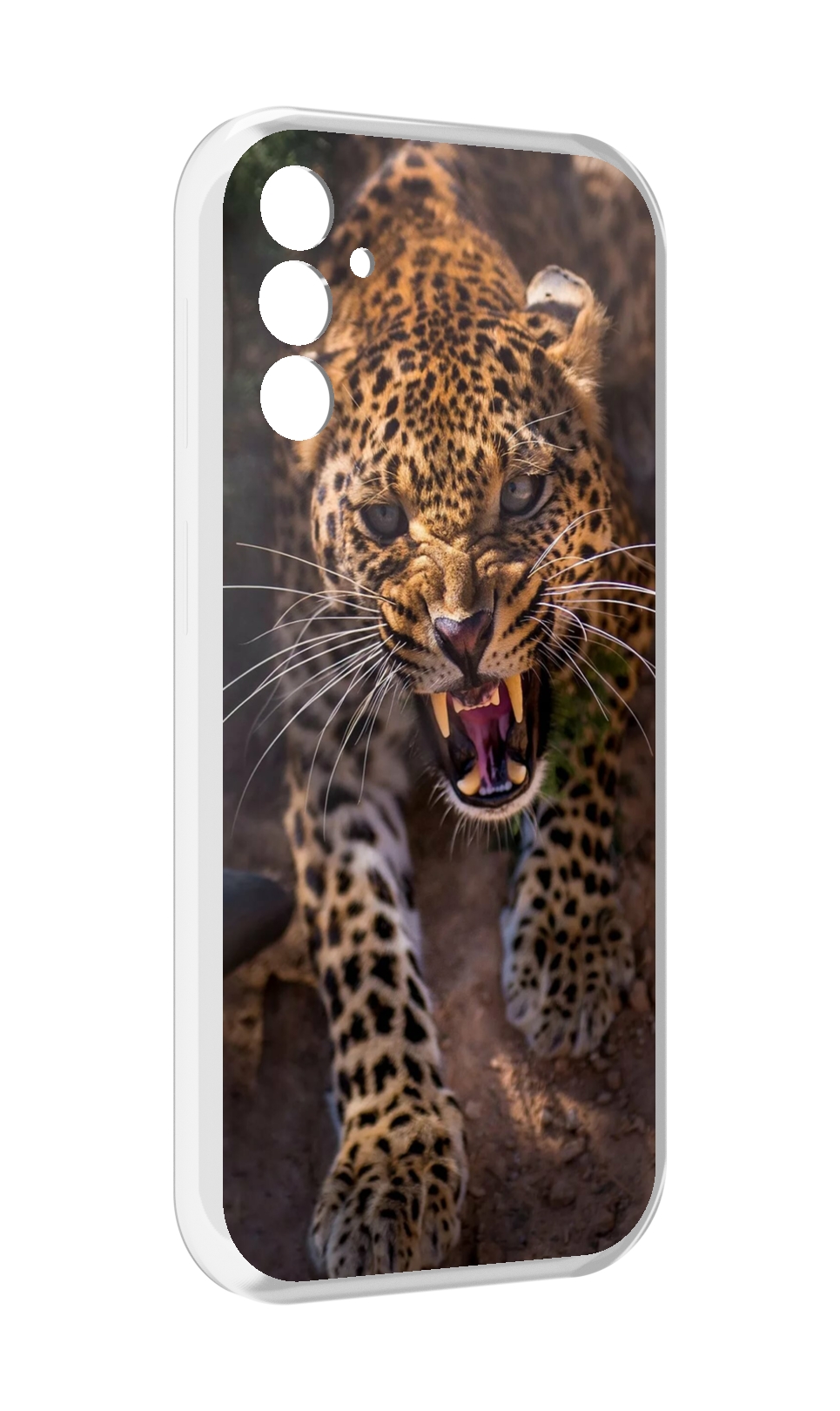 

Чехол MyPads Злой-гепард для Samsung Galaxy M13, Прозрачный, Tocco