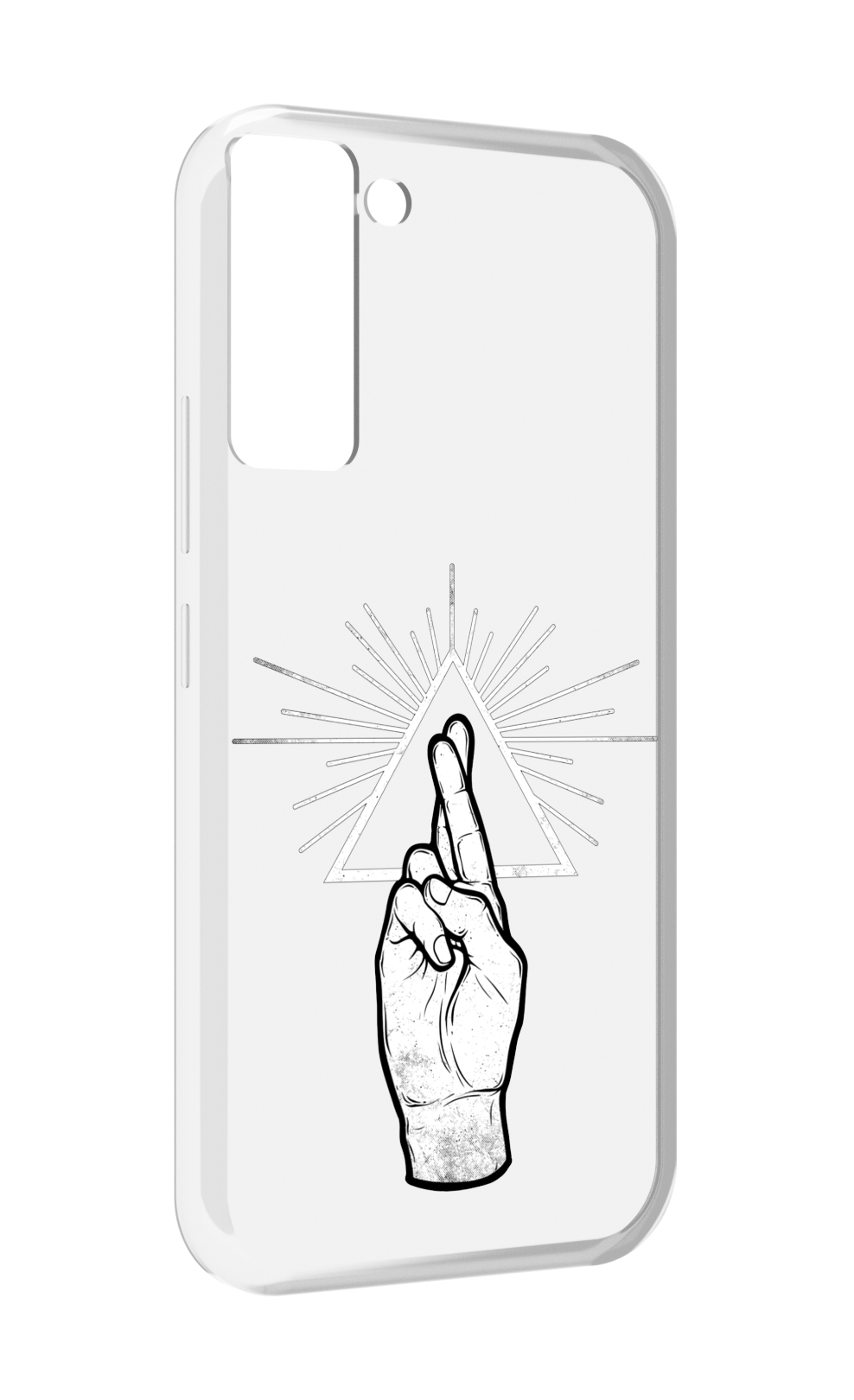 

Чехол MyPads черно белая рука для Tecno Pop 5 LTE / Pop 5 Pro, Прозрачный, Tocco