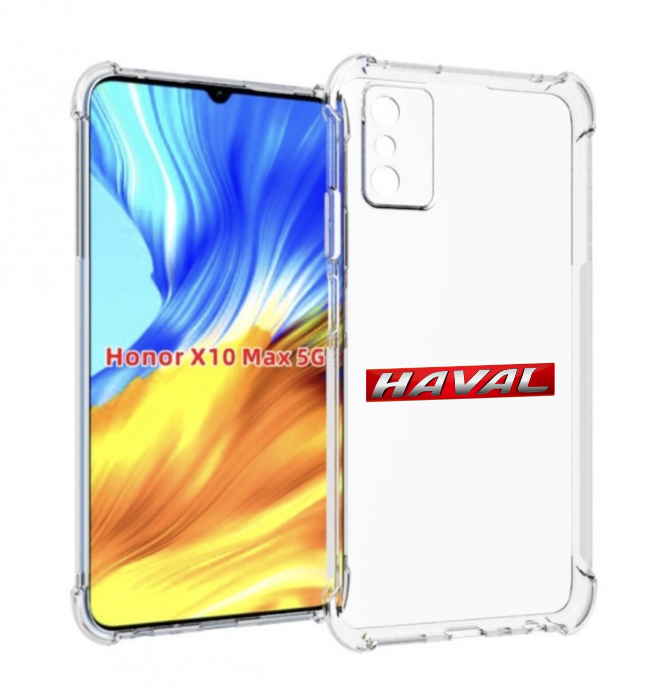 

Чехол Mypads Haval Для Honor X10 Max, Прозрачный, Tocco