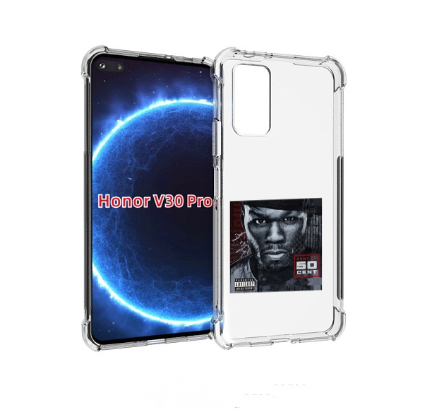 

Чехол бампер MyPads 50 Cent - Best Of для Honor V30 Pro, Прозрачный, Tocco