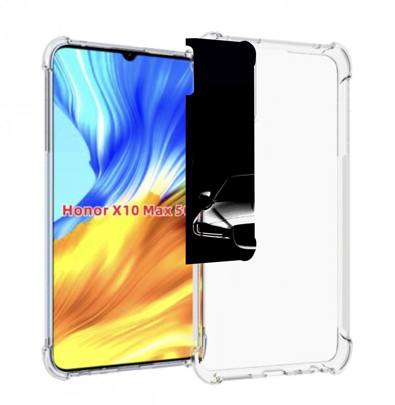 

Чехол Mypads Jaguar 1 Для Honor X10 Max, Прозрачный, Tocco