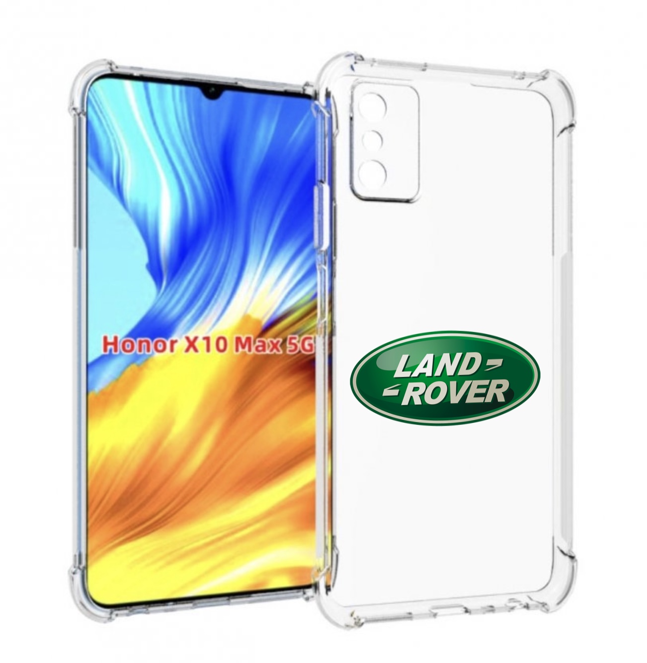 

Чехол Mypads Land-Rover-3 Для Honor X10 Max, Прозрачный, Tocco