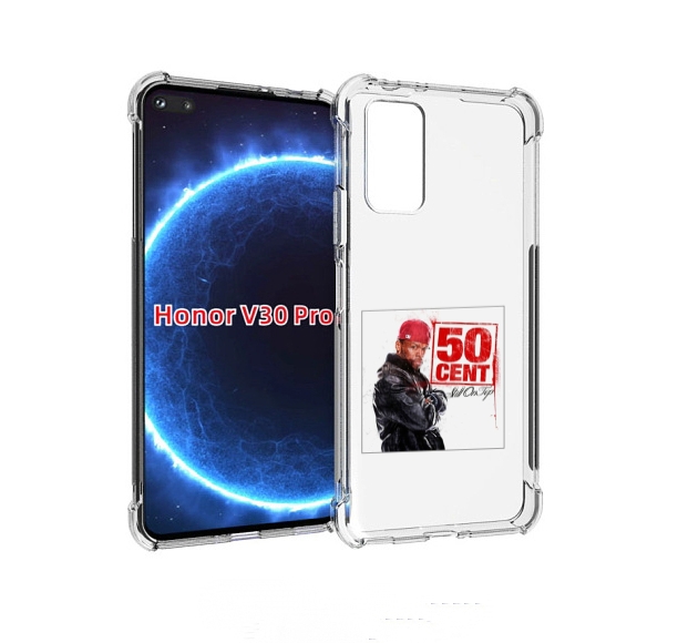 

Чехол бампер MyPads 50 Cent - Still On Top для Honor V30, Прозрачный, Tocco