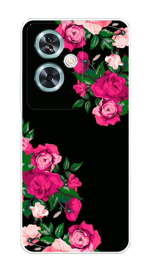 

Чехол на OnePlus Nord N30 SE "Розы фуксия", Черный;розовый;зеленый, 154950-1