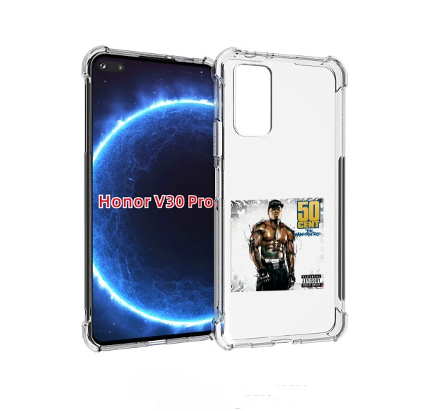 

Чехол бампер MyPads 50 Cent - The Massacre для Honor V30, Прозрачный, Tocco