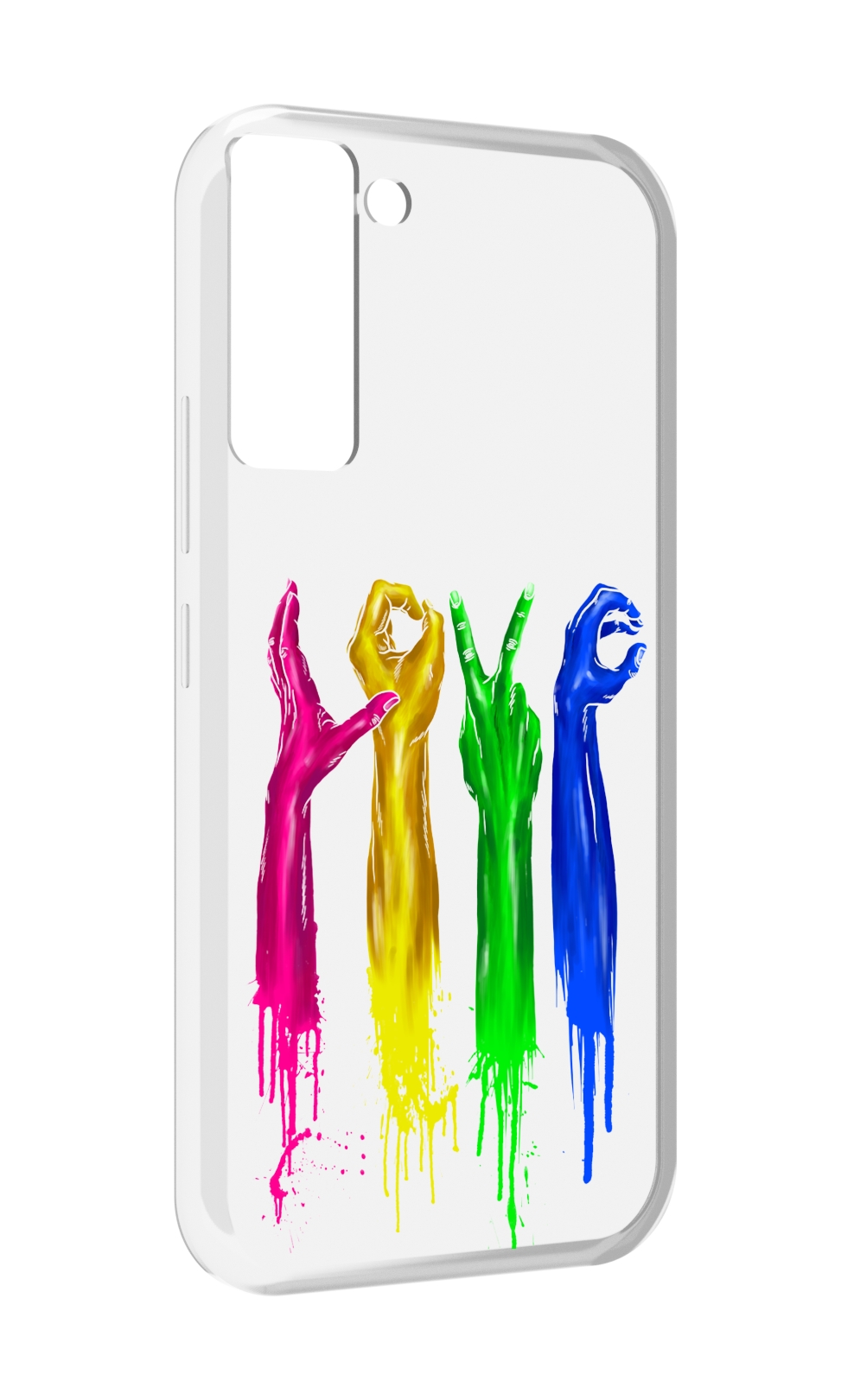 

Чехол MyPads яркие руки love для Tecno Pop 5 LTE / Pop 5 Pro, Прозрачный, Tocco