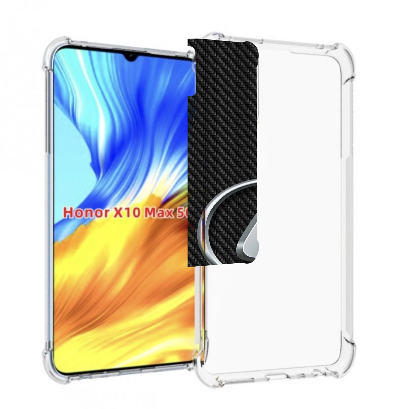 

Чехол Mypads Lexus 3 Для Honor X10 Max, Прозрачный, Tocco