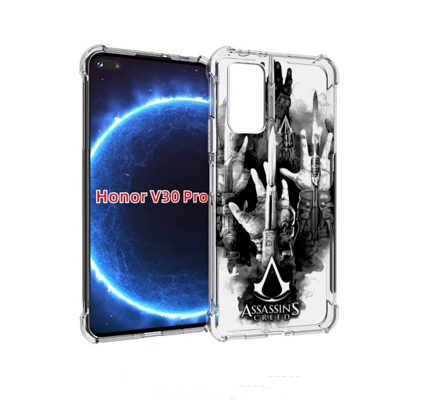 

Чехол бампер MyPads Assassin's Creed скрытый клинок для Huawei, Прозрачный, Tocco