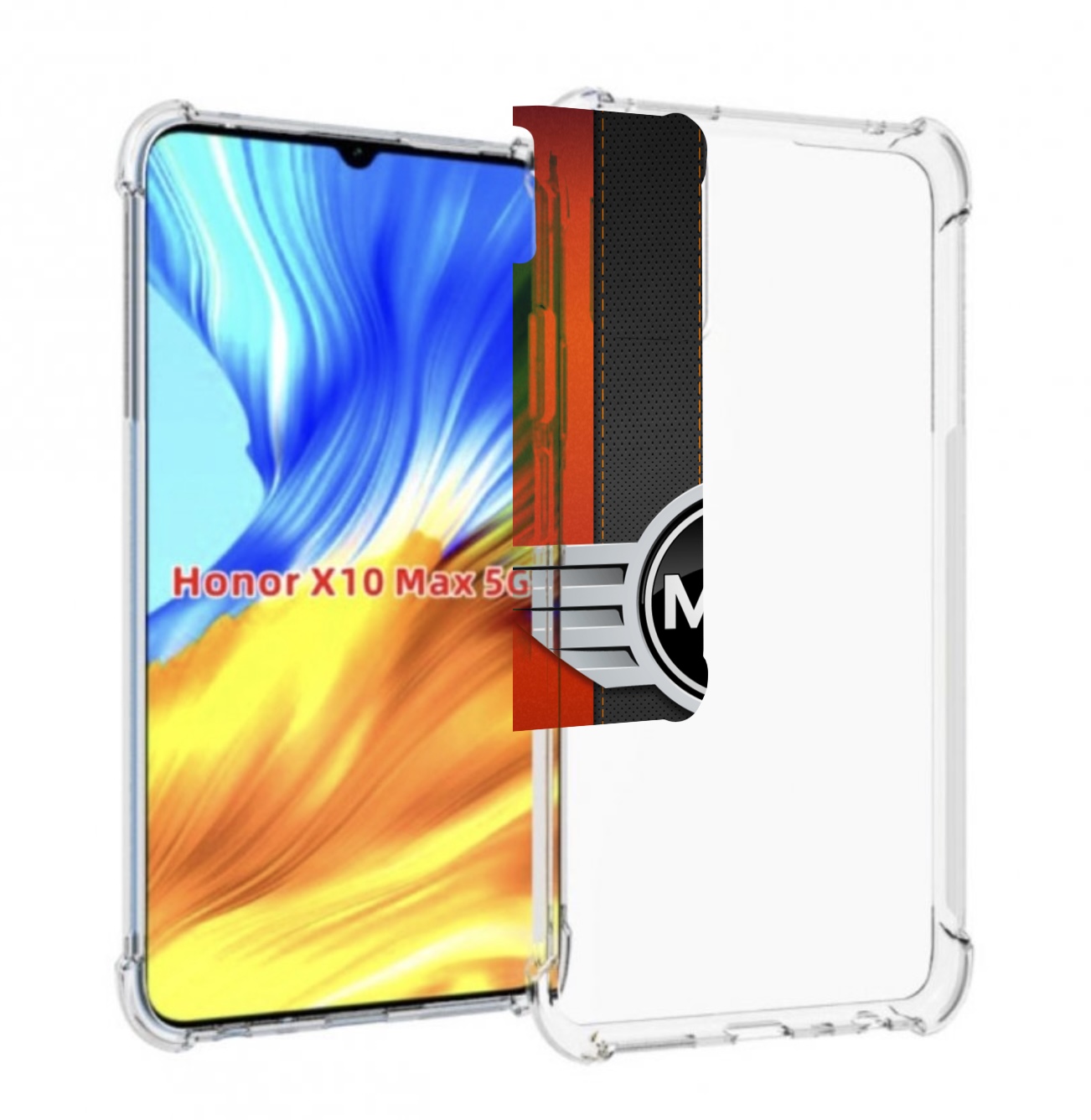 

Чехол Mypads Mini 1 Для Honor X10 Max, Прозрачный, Tocco