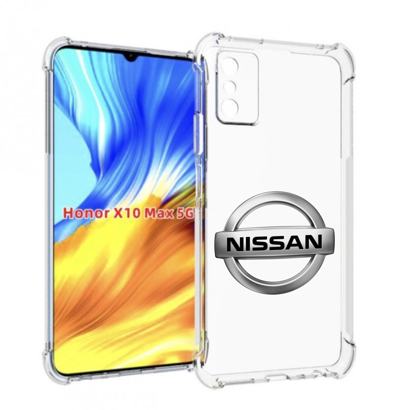 

Чехол Mypads Nissan 3 Мужской Для Honor X10 Max, Прозрачный, Tocco